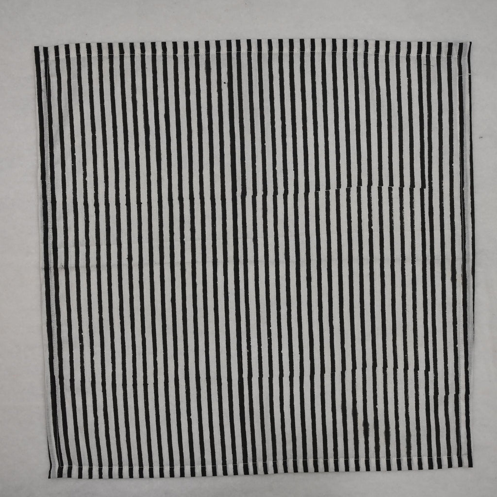 Anson Striped Cotton Dinner Napkin