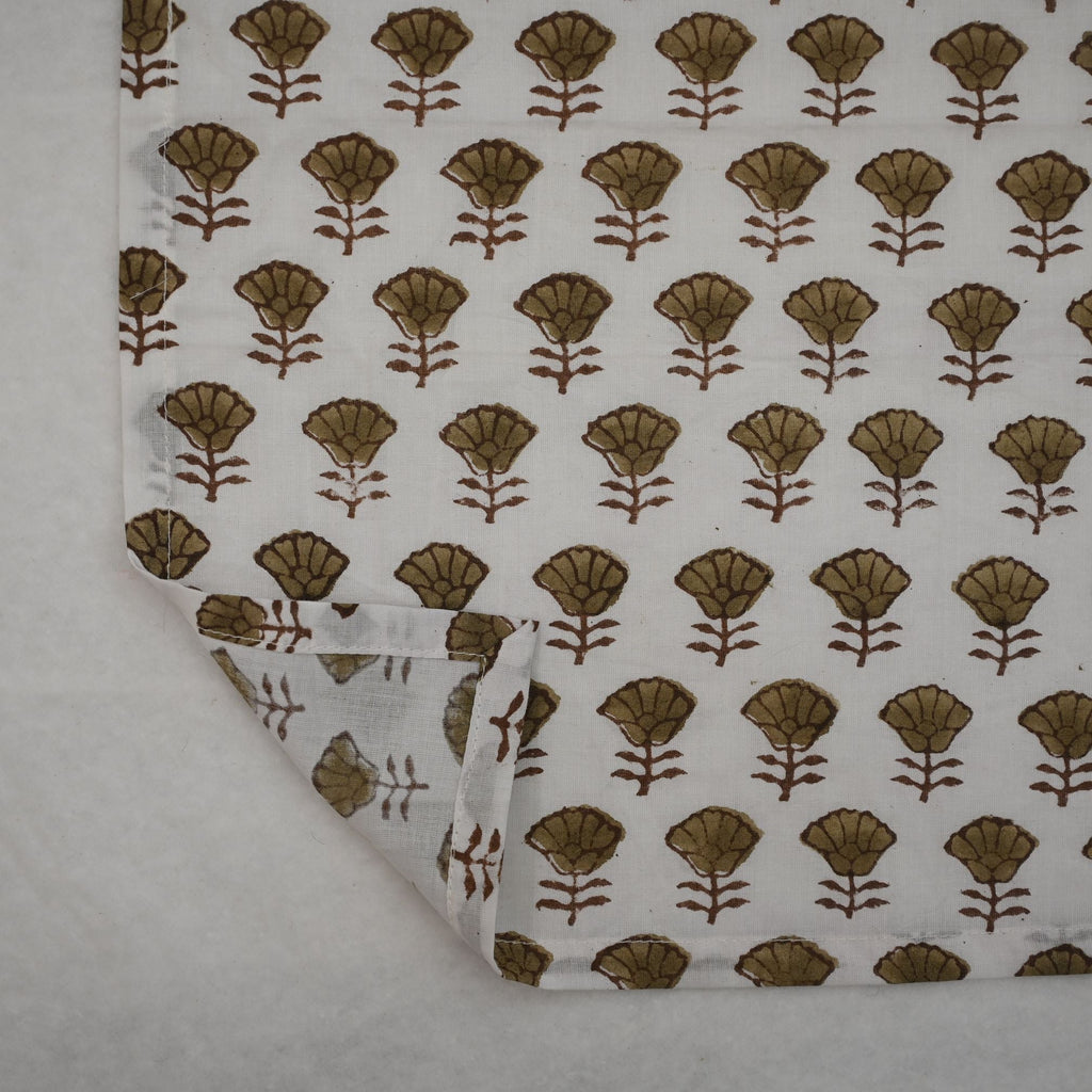 Avett Floral Cotton Dinner Napkin