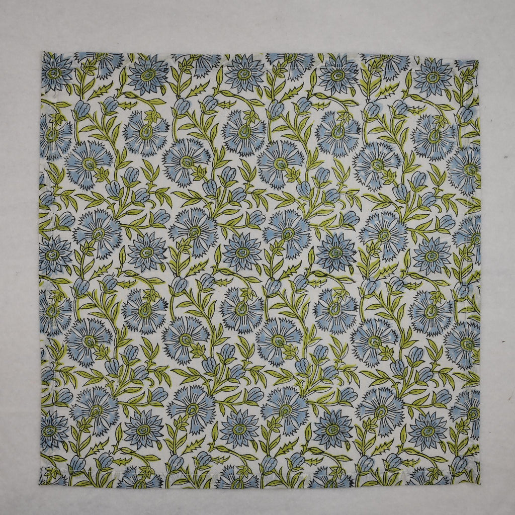 Bastien Floral Cotton Dinner Napkin