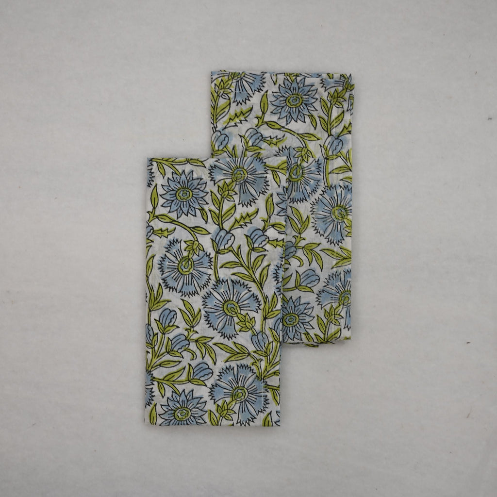 Bastien Floral Cotton Dinner Napkin