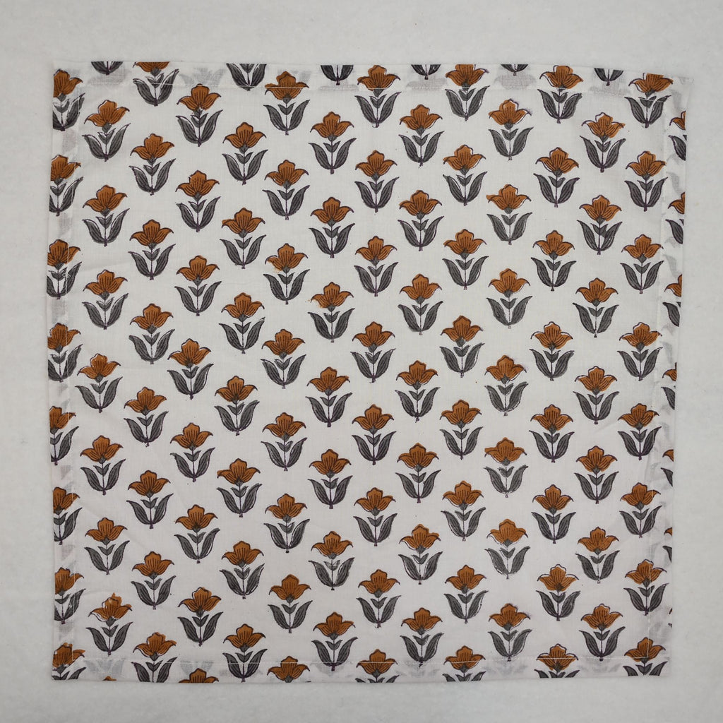 Blain Floral Cotton Dinner Napkin