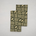 Brantley Geometric Cotton Dinner Napkin