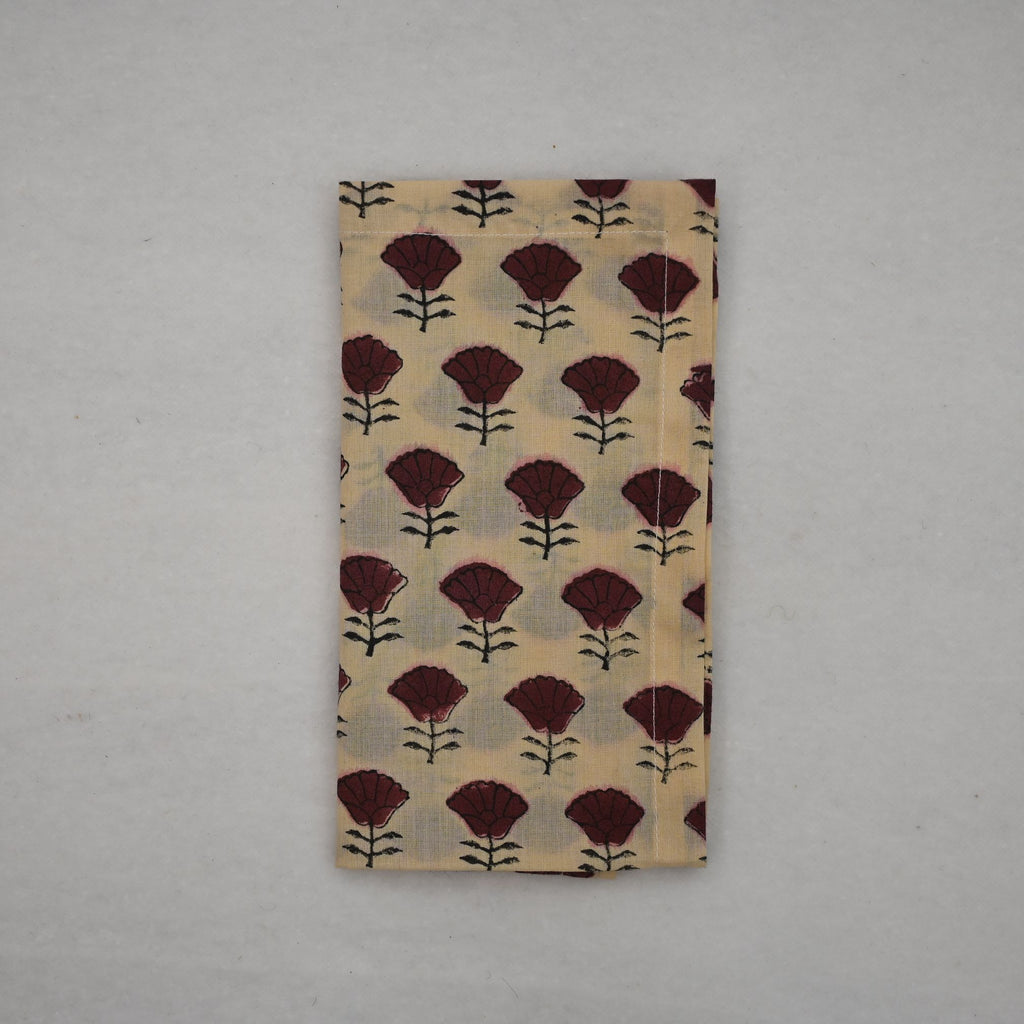 Colter Floral Cotton Dinner Napkin