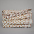 Clara Botanical Hand Block Printed Quilt