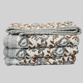Wesley Floral Hand Block Printe Quilt