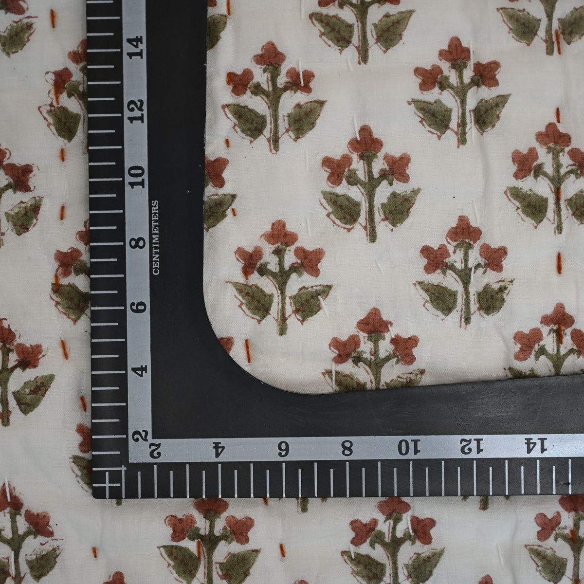 Arthur Floral Hand Block Printed Quilt