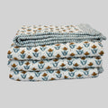 Mason Floral Hand Block Printed Quilt