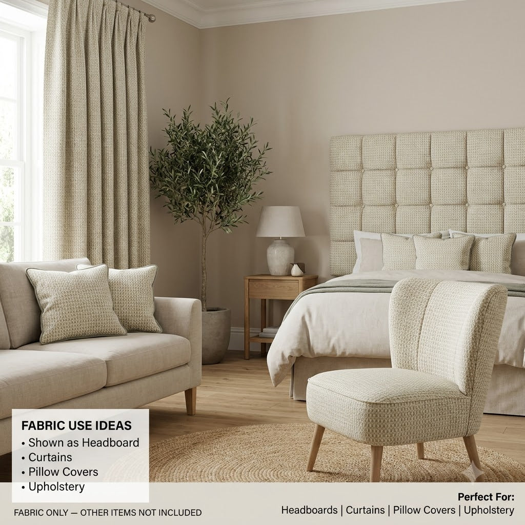 Leno  Rust  Solid Linen Fabric