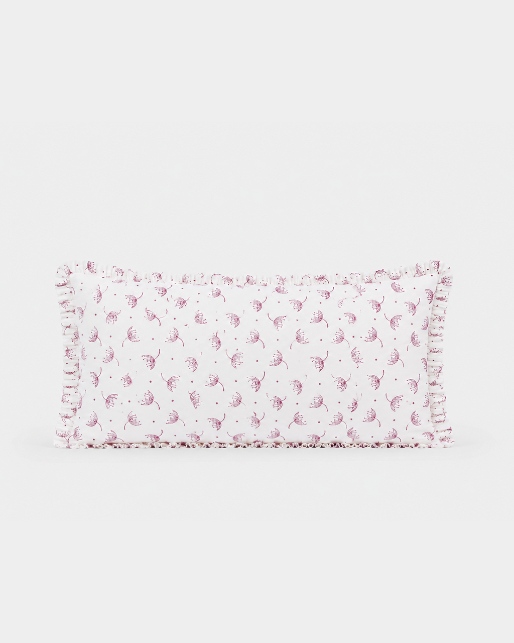 Mauve Botanical Cotton Duvet Cover Set