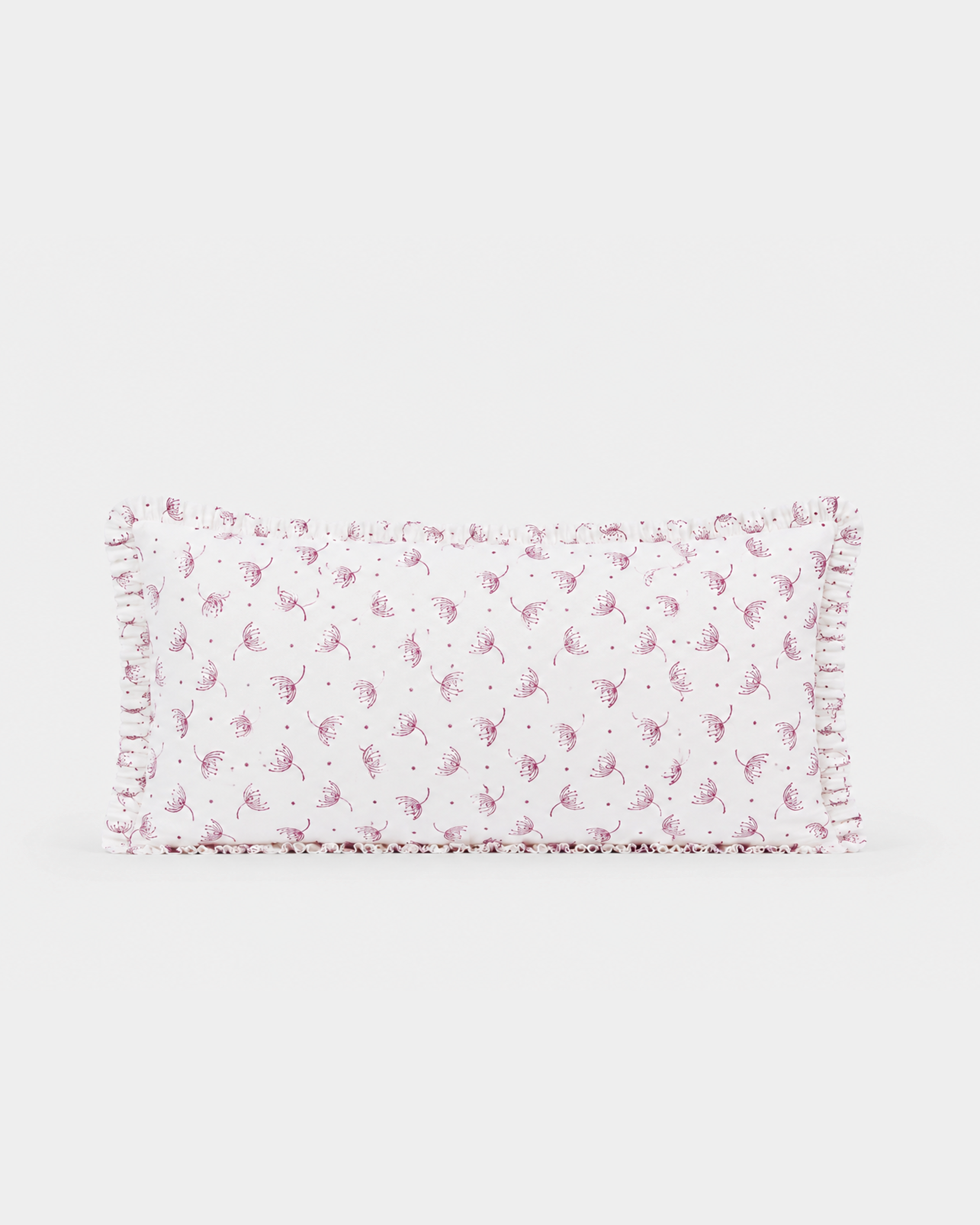 Mauve Botanical Cotton Duvet Cover Set
