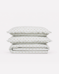 Olive Medallion Cotton Duvet Cover Set