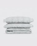 Sage Botanical Cotton Duvet Cover Set