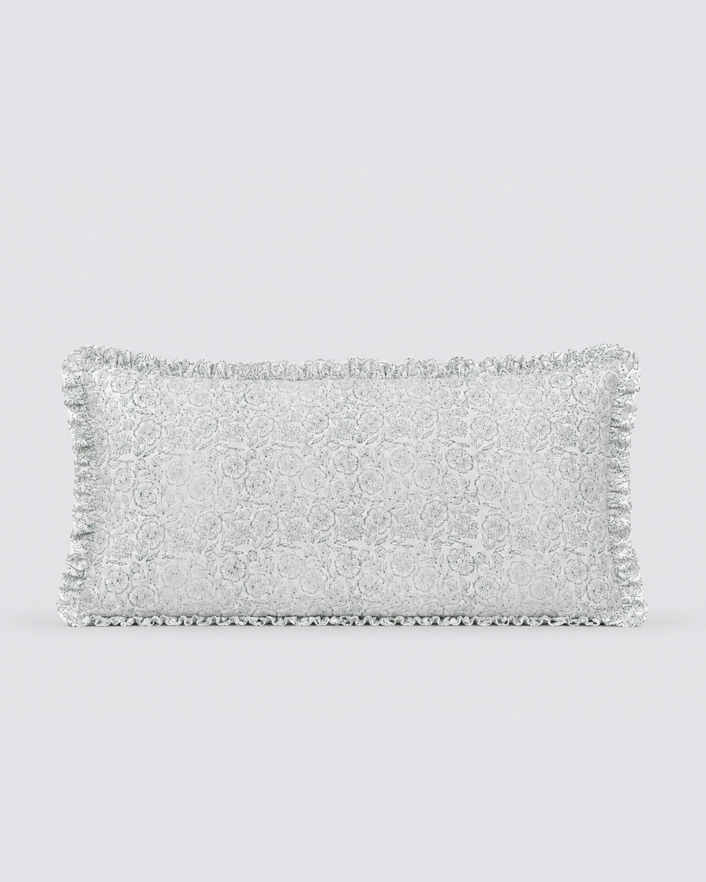 Sage Botanical Cotton Duvet Cover Set