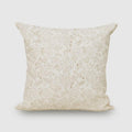 Vireo Hand Block Print Linen Pillow Cover