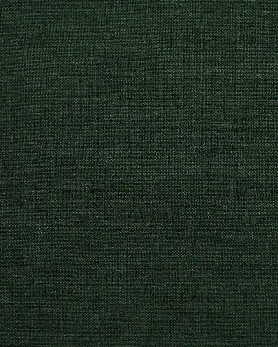 Fernwood Forest Green Solid Linen Napkins