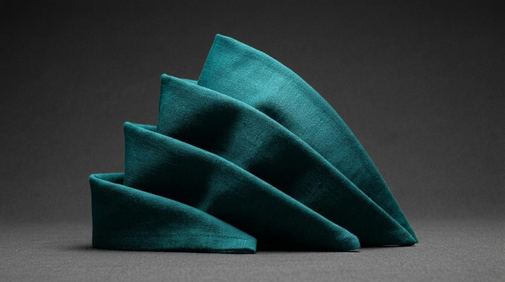 Fernhill Sage Green Solid Linen Napkins