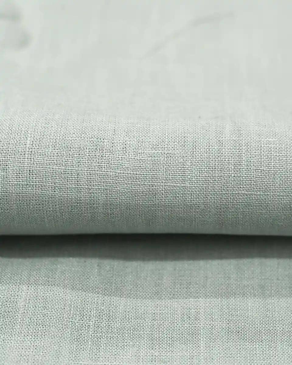 Mossmere Sage Green Solid Linen Napkins