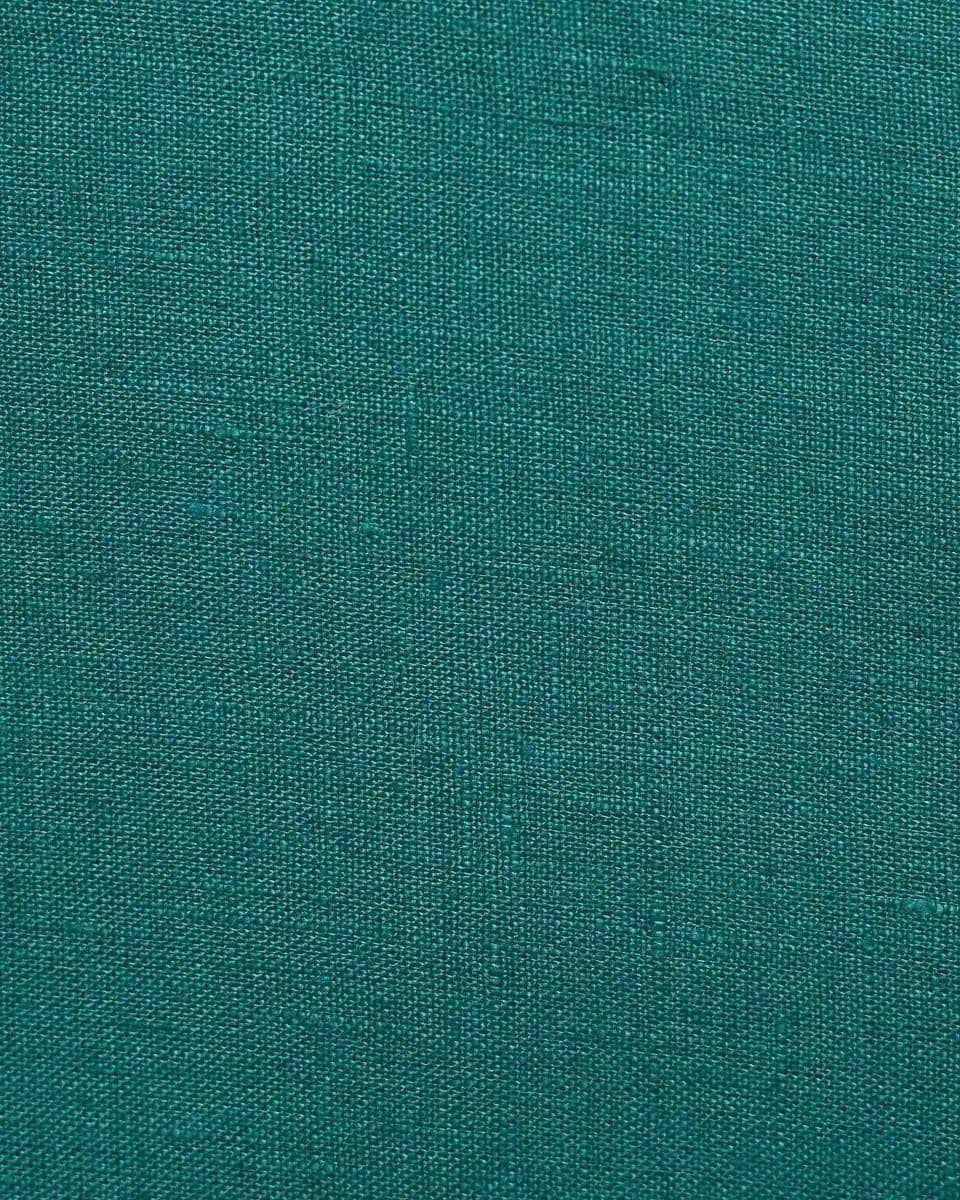 Elowen Teal Solid Linen Napkins