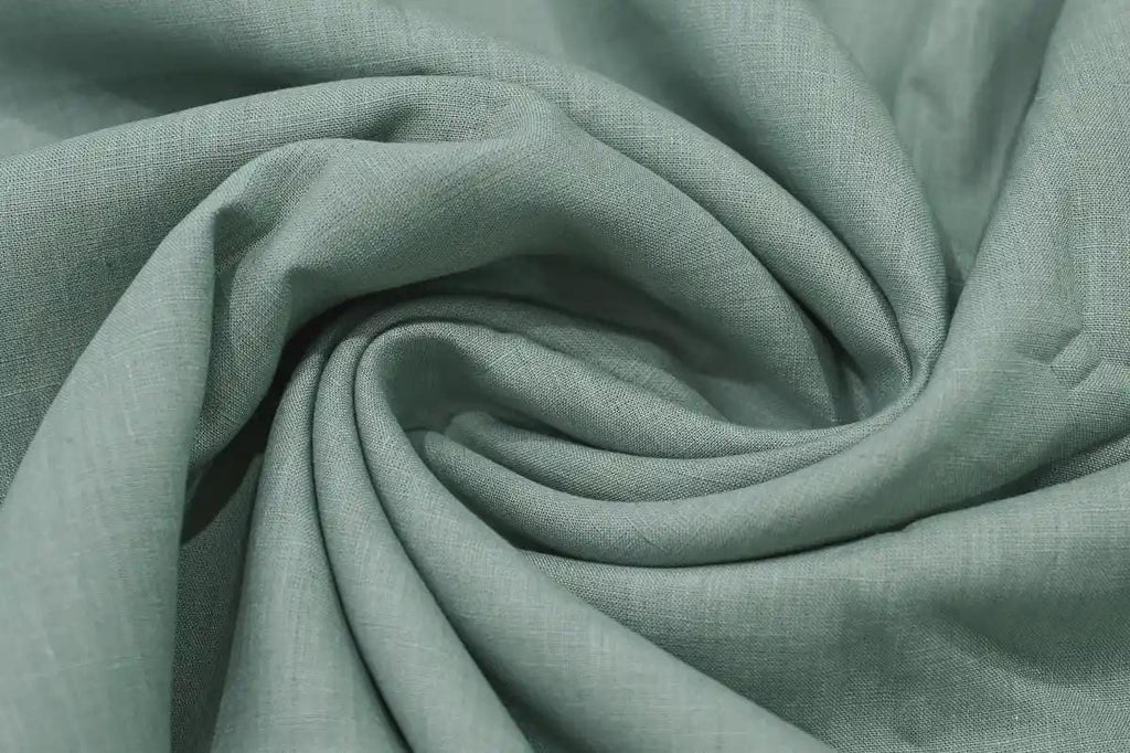 Rustic Dusty Seafoam Linen Napkins