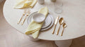Alba Cream Solid Linen Napkins