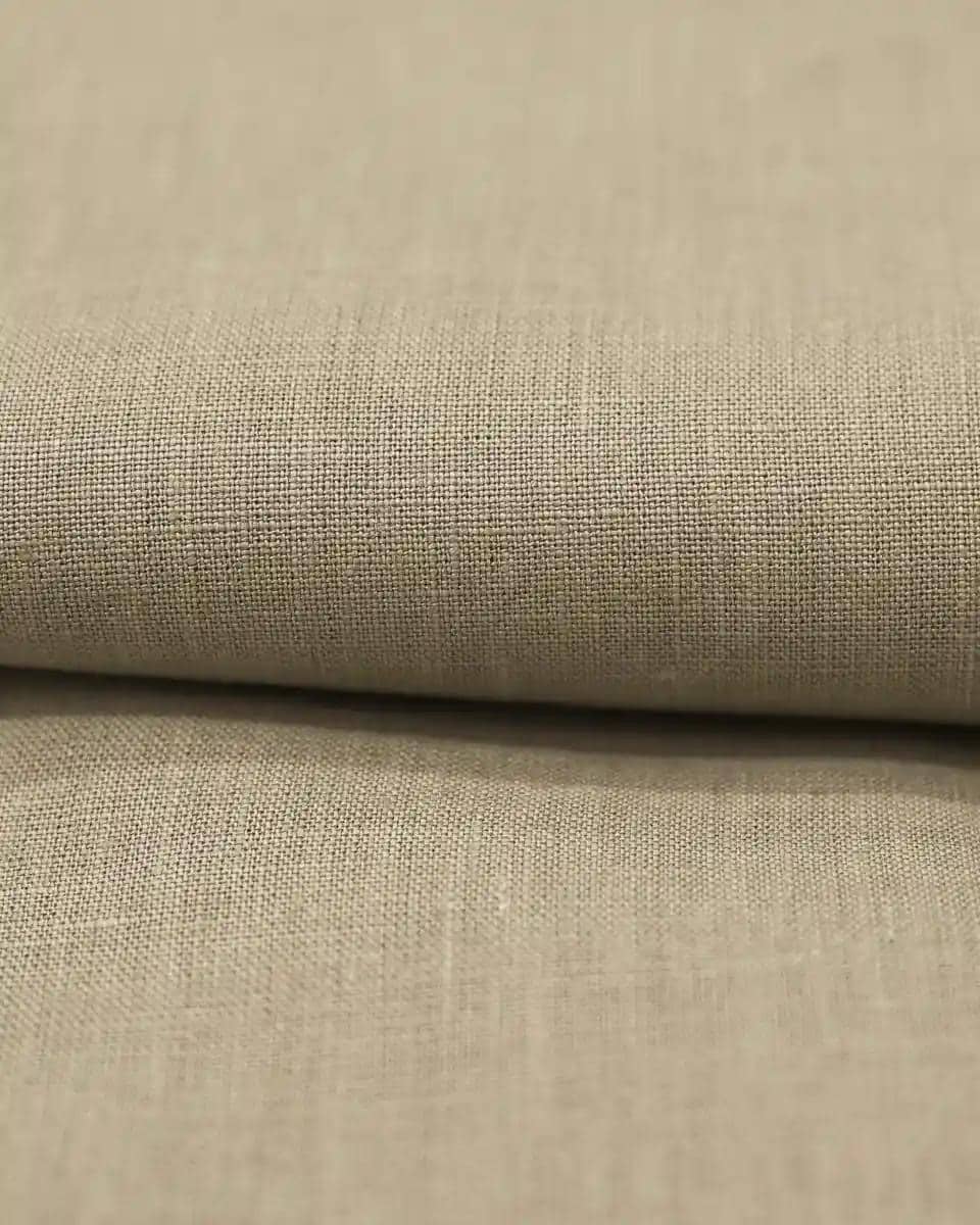 Kestrel Khaki Solid Linen Napkins