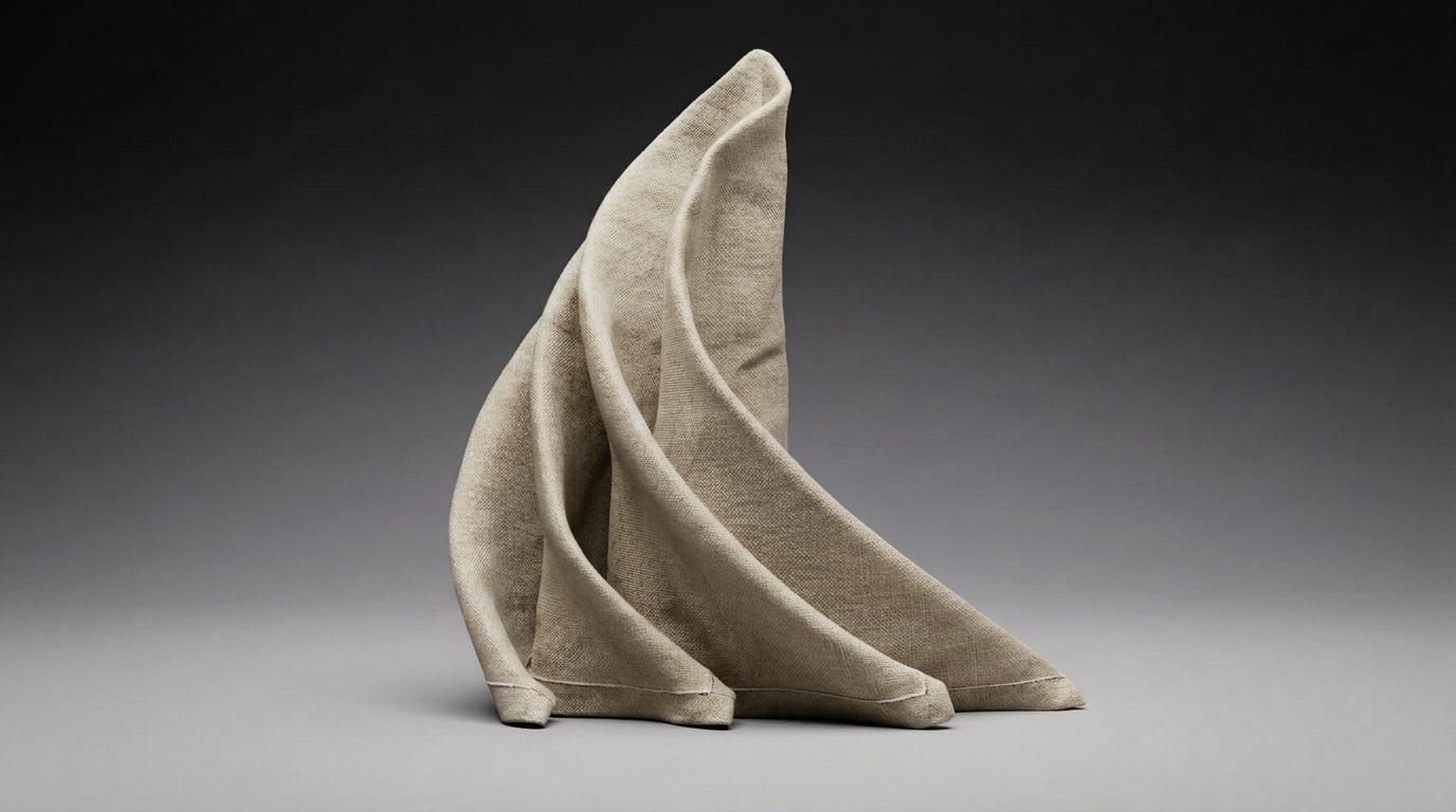 Kestrel Khaki Solid Linen Napkins