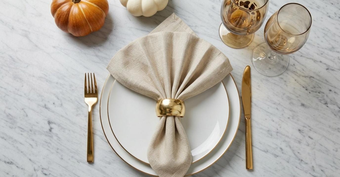 Oakmere Oatmeal Solid Linen Napkins