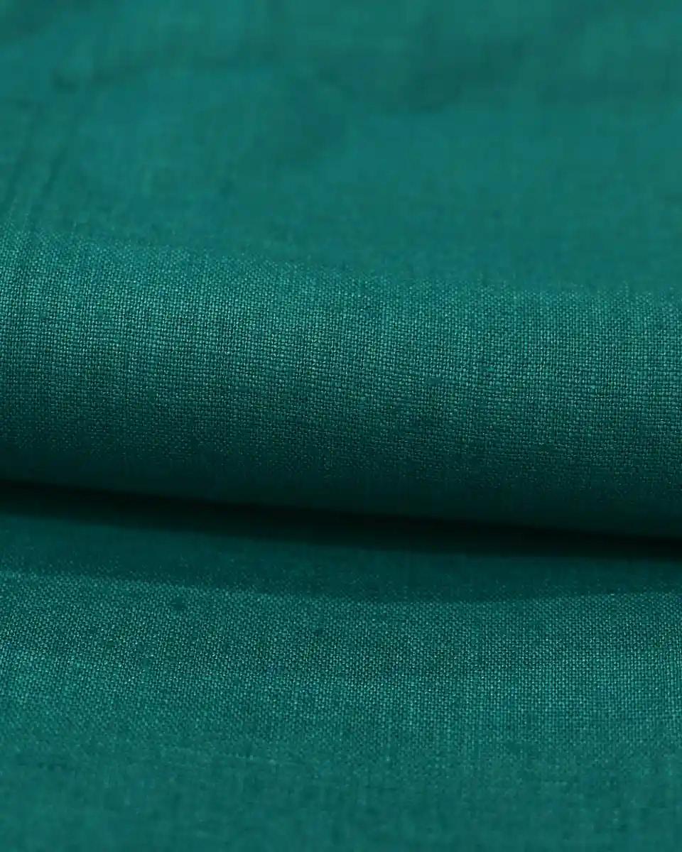Elowen Teal Solid Linen Napkins