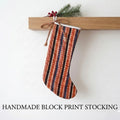 Tribal Chevron Cotton Stocking