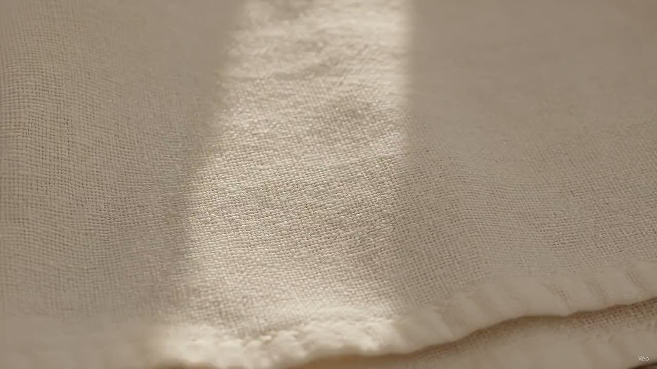 Alba Cream Solid Linen Napkins