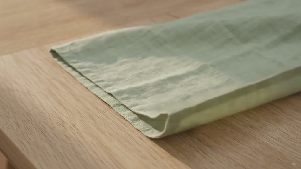 Elegant Olive Linen Napkins